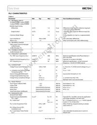 HMC7044LP10BE Datasheet Page 5
