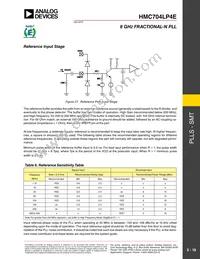 HMC704LP4E Datasheet Page 18