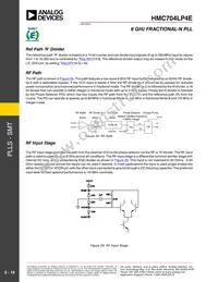 HMC704LP4E Datasheet Page 19