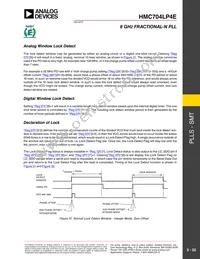 HMC704LP4E Datasheet Page 22