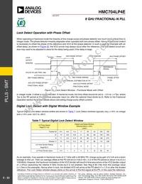HMC704LP4E Datasheet Page 23