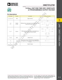 HMC721LP3ETR Datasheet Page 6