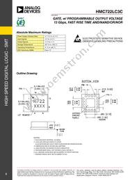 HMC722LC3C Datasheet Page 5