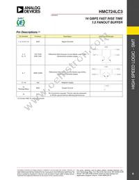 HMC724LC3TR Datasheet Page 6