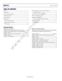 HMC745LC3TR Datasheet Page 2