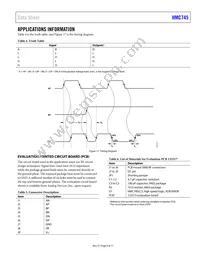 HMC745LC3TR Datasheet Page 9