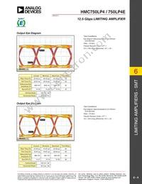 HMC750LP4E Datasheet Page 4