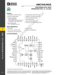 HMC764LP6CETR Cover