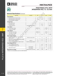 HMC764LP6CETR Datasheet Page 3