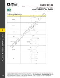 HMC764LP6CETR Datasheet Page 7