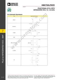 HMC765LP6CETR Datasheet Page 7