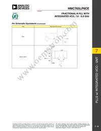 HMC765LP6CETR Datasheet Page 8