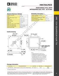 HMC769LP6CETR Datasheet Page 6