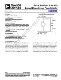 HMC7810ALC3TR Datasheet Cover