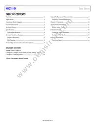 HMC7810ALC3TR Datasheet Page 2