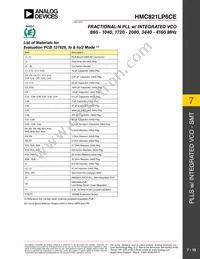 HMC821LP6CE Datasheet Page 10