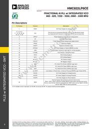 HMC822LP6CE Datasheet Page 7