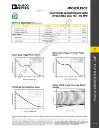 HMC824LP6CETR Datasheet Page 4