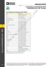 HMC824LP6CETR Datasheet Page 9