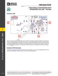 HMC826LP6CE Datasheet Page 9