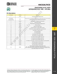 HMC828LP6CETR Datasheet Page 6