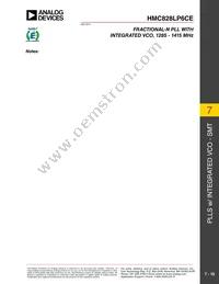 HMC828LP6CETR Datasheet Page 10