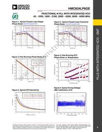 HMC834LP6GETR Datasheet Page 6