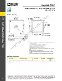 HMC835LP6GETR Datasheet Page 15