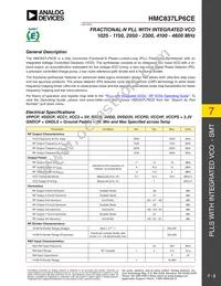 HMC837LP6CETR Datasheet Page 2