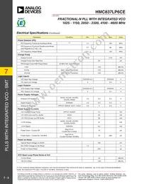 HMC837LP6CETR Datasheet Page 3