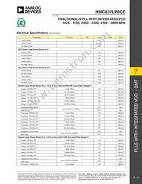 HMC837LP6CETR Datasheet Page 4
