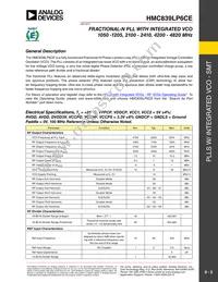 HMC839LP6CETR Datasheet Page 2