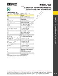 HMC839LP6CETR Datasheet Page 10