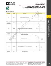 HMC843LC4BTR-R5 Datasheet Page 6
