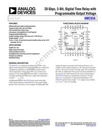 HMC856LC5TR Datasheet Cover