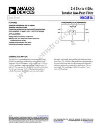 HMC881ALP5E Datasheet Cover