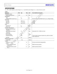HMC891ALP5ETR Datasheet Page 3