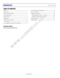HMC892ALP5ETR Datasheet Page 2