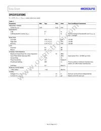 HMC892ALP5ETR Datasheet Page 3