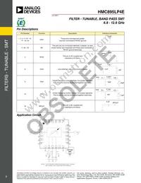 HMC895LP4ETR Datasheet Page 7