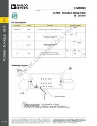 HMC899LP4ETR Datasheet Page 7