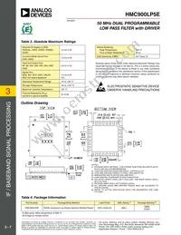 HMC900LP5E Datasheet Page 7