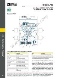 HMC914LP4ETR Datasheet Page 9