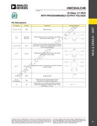 HMC954LC4B Datasheet Page 6