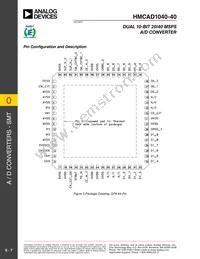 HMCAD1040-40 Datasheet Page 7