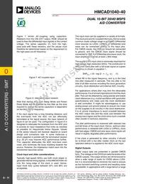 HMCAD1040-40 Datasheet Page 11