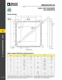 HMCAD1040-40 Datasheet Page 13