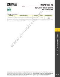 HMCAD1050-40 Datasheet Page 14