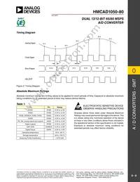 HMCAD1050-80 Datasheet Page 6