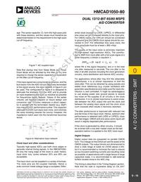 HMCAD1050-80 Datasheet Page 10